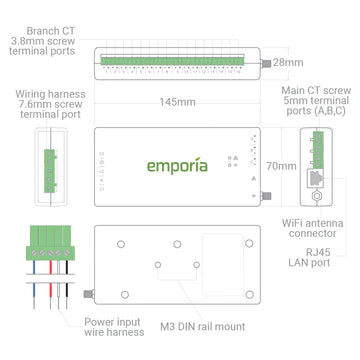Emporia Vue: Gen 3 Energy Monitor Whole Home